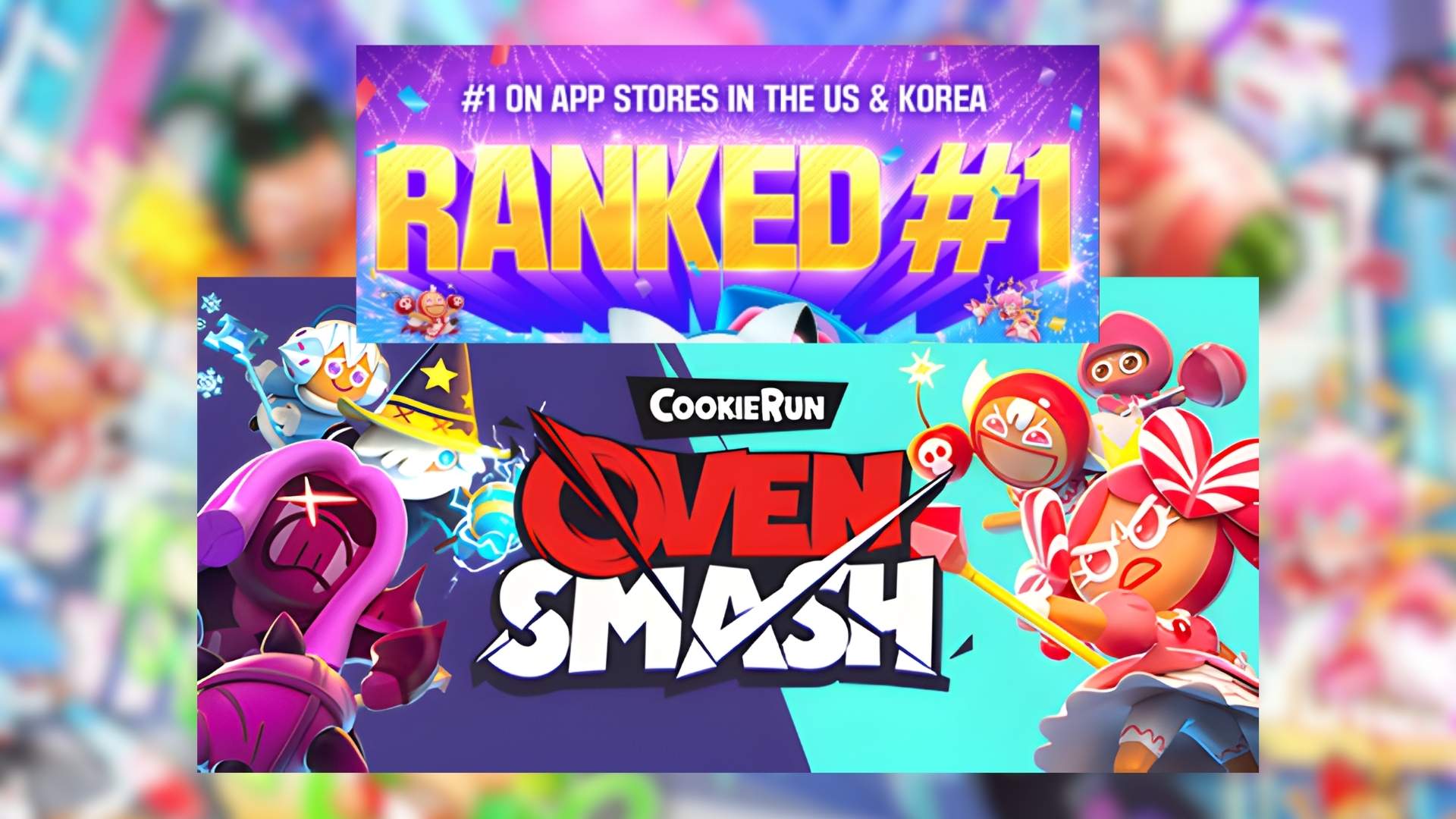 《CookieRun OvenSmash》下载量突破百万 登顶应用商店