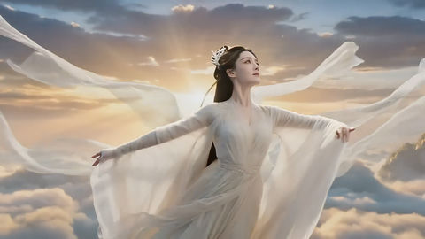 绝美仙女云海惊鸿舞