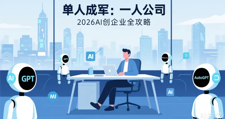 2026AI创业元年：“单人成军”公司全攻略