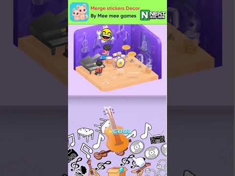合并贴纸装饰 - 这款3D装饰游戏超解压👀🔥 #下一个爆款广告 #休闲游戏