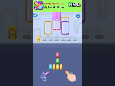 瓶子匹配大挑战 - 看这些瓶子如何完美融合 👀🔥 #下一个爆款广告 #手机游戏