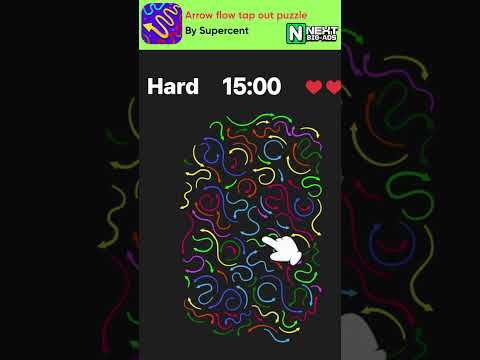 箭头流向点击解谜游戏 - 一次点错即告结束 👀🔥 #下一个爆款广告 #手机游戏